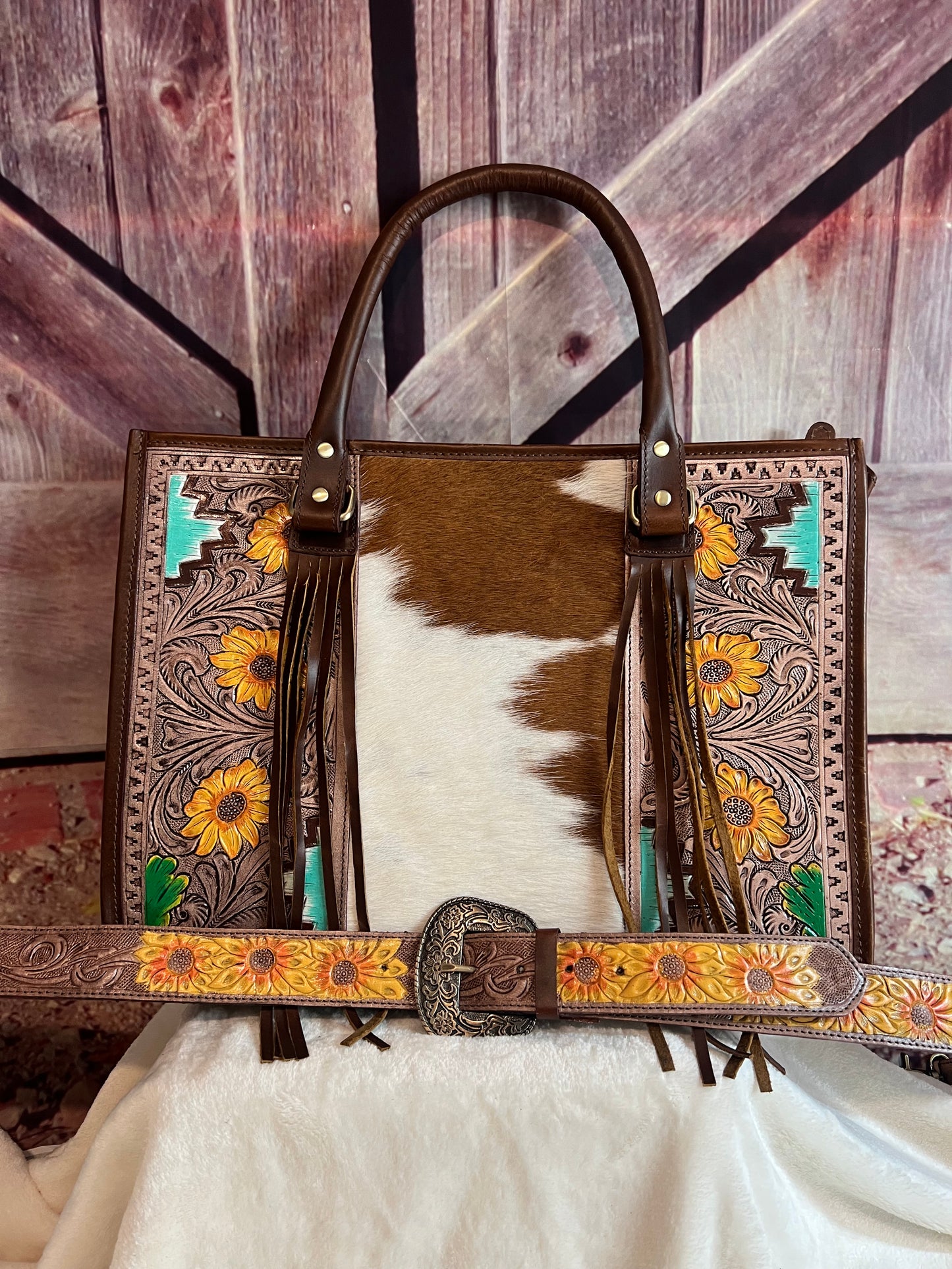 Hide purse