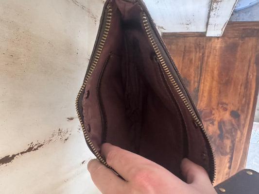 Beautiful cowhide crossbody