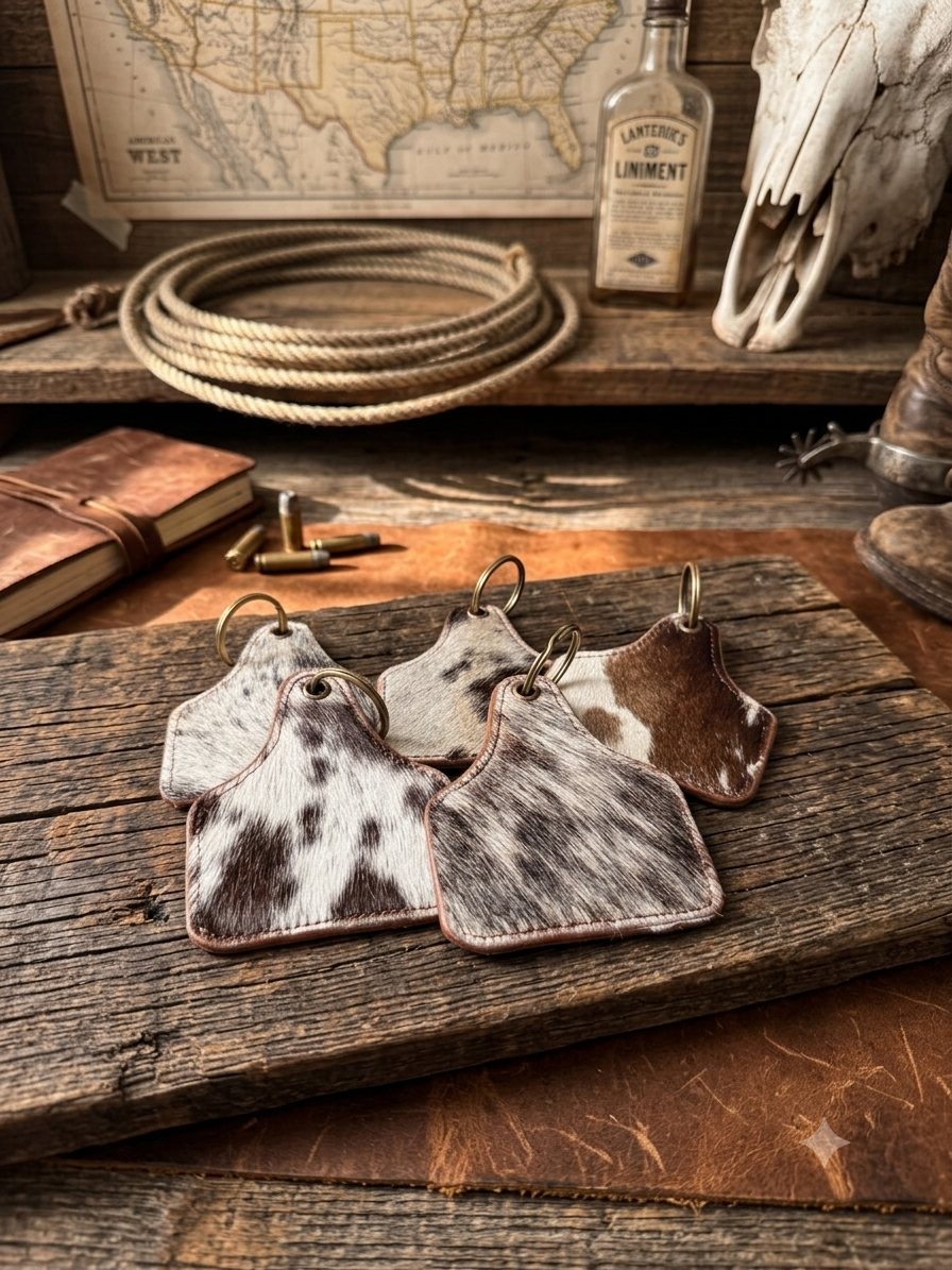 Cowhide Ear tag