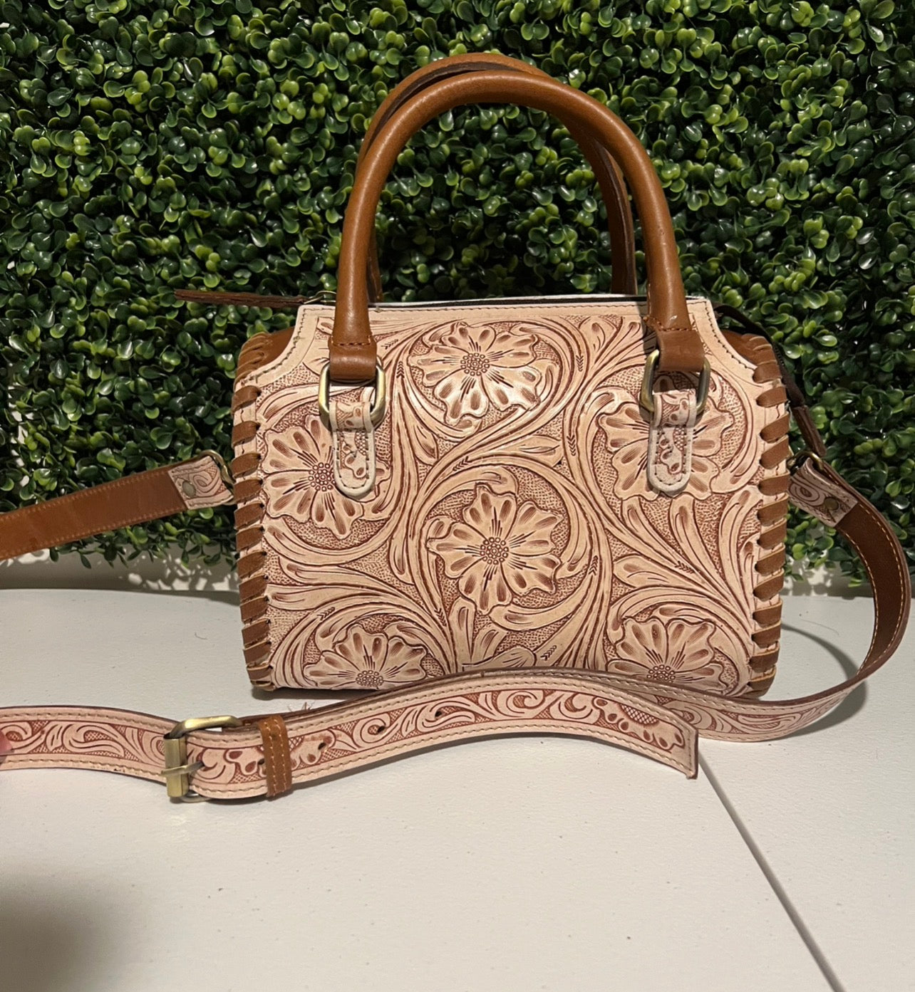 Teal speedy bag