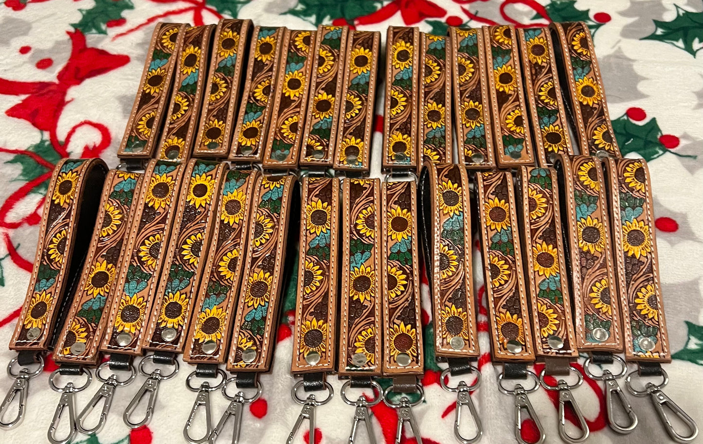 Sunflower key chains