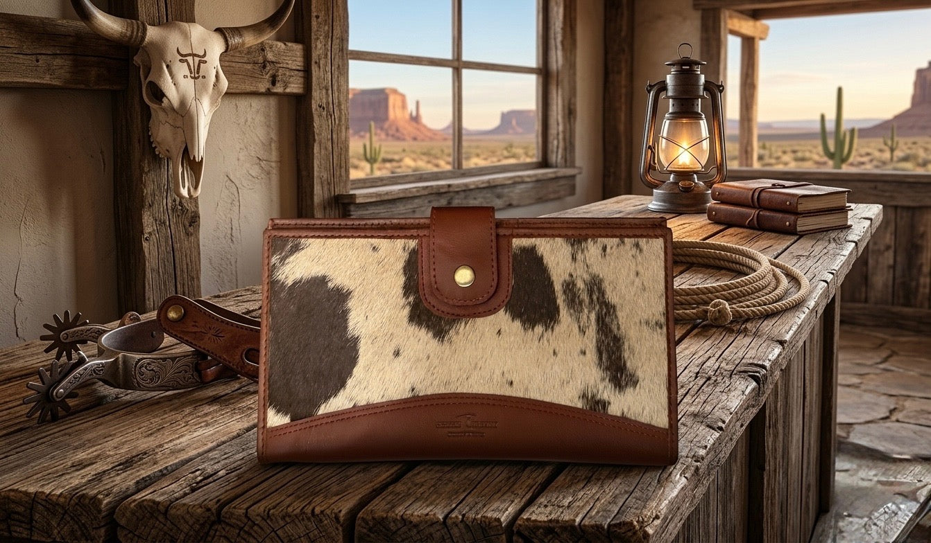 Jumbo cowhide wallet