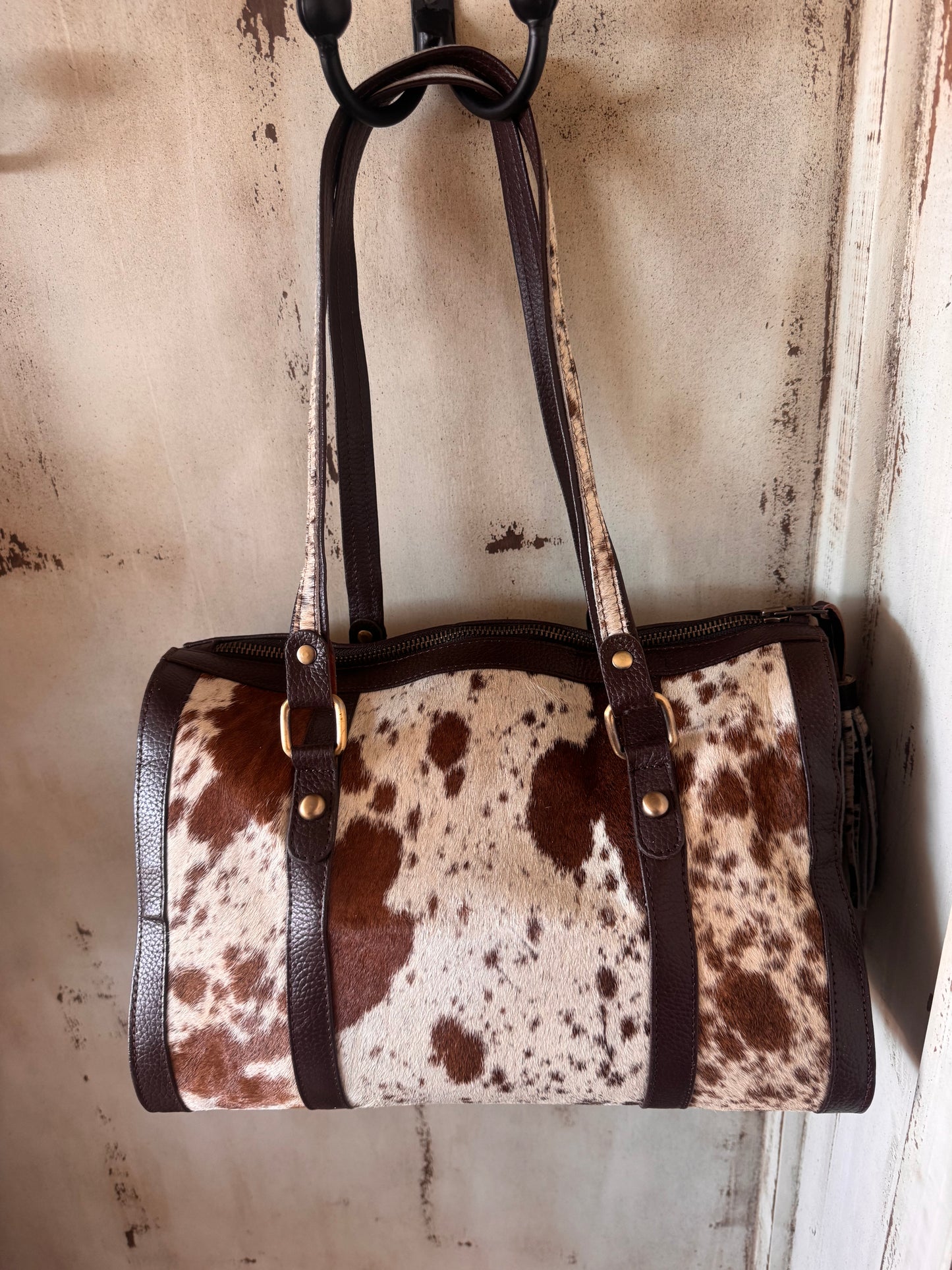 New cowhide tote bag