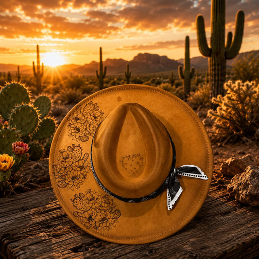 Engraved Cowgirl Hats
