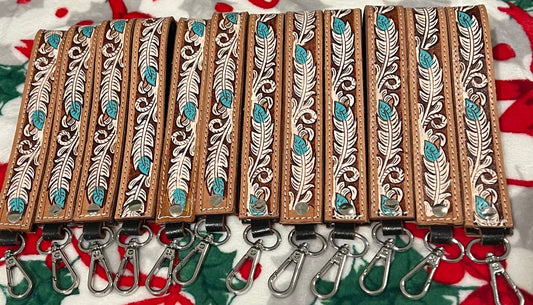 Leather key chains