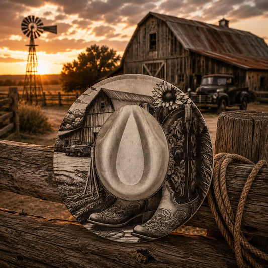 Engraved Cowgirl Hats