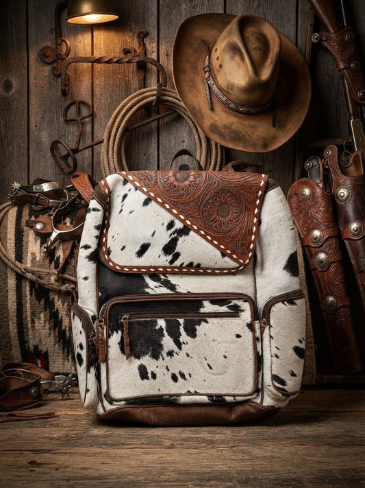Leather/ cowhide backpacks