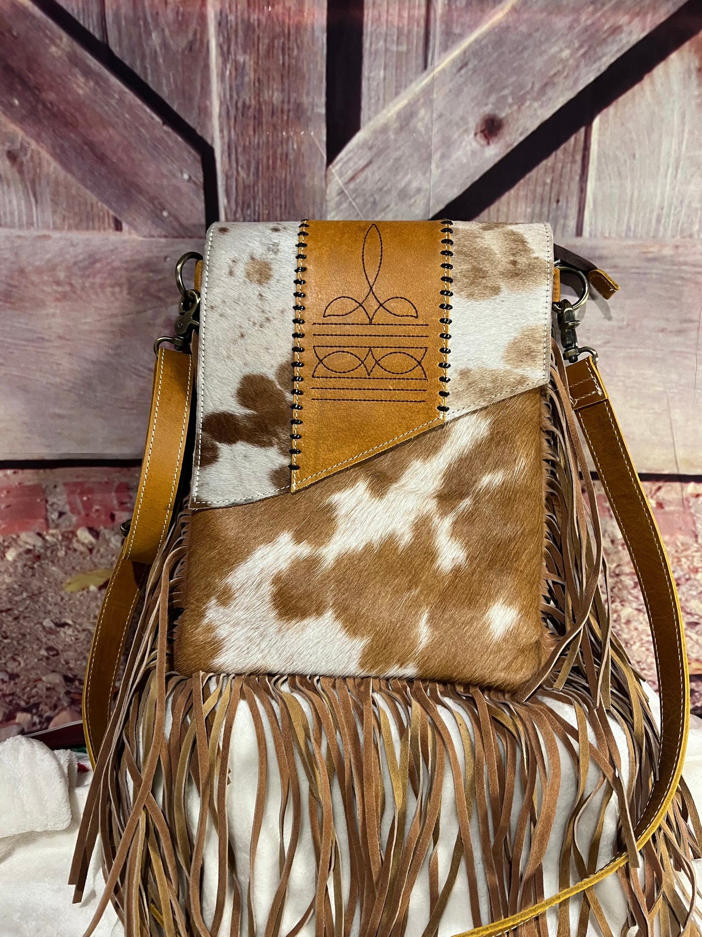 Crossbody wallet set