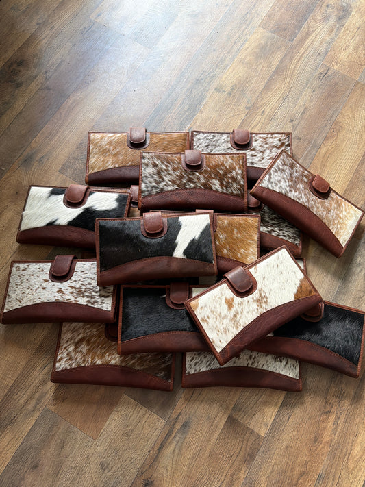 Jumbo cowhide wallet