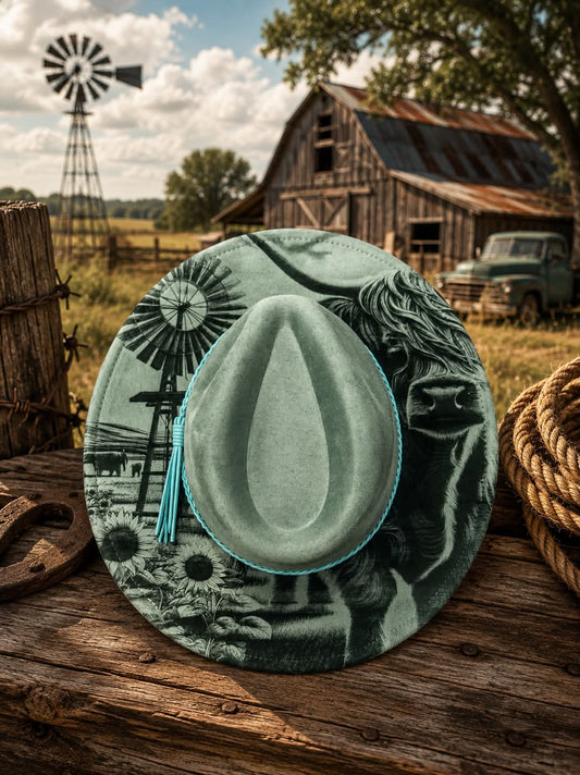 Engraved Cowgirl Hats