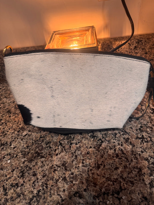 Cowhide makeup bags