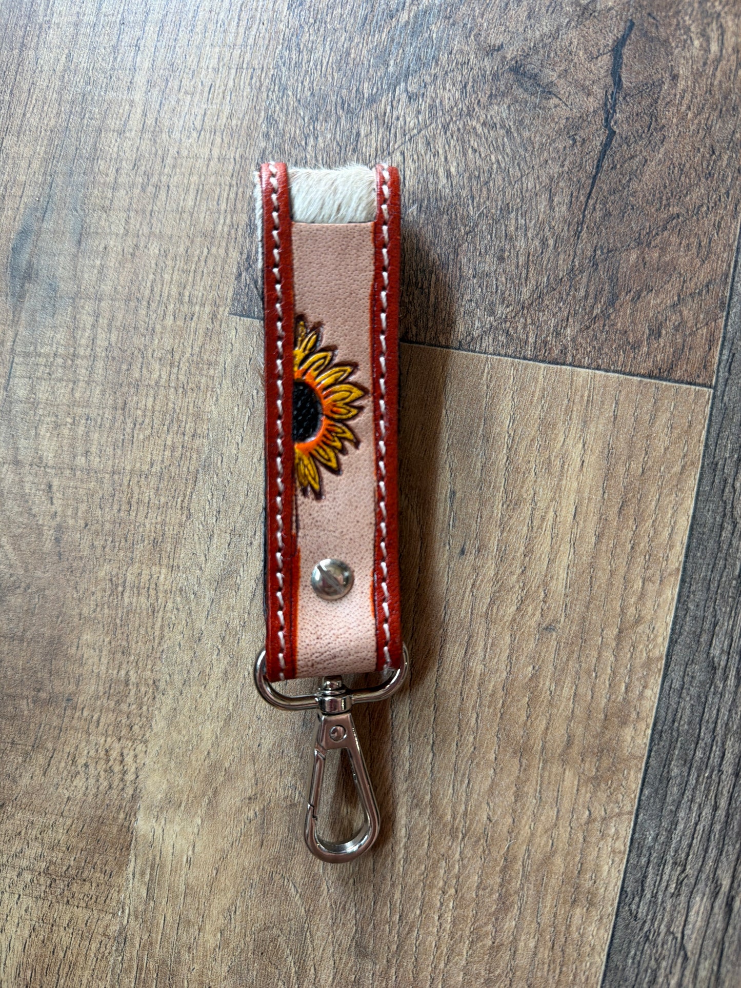 Keychains hide/ sunflower
