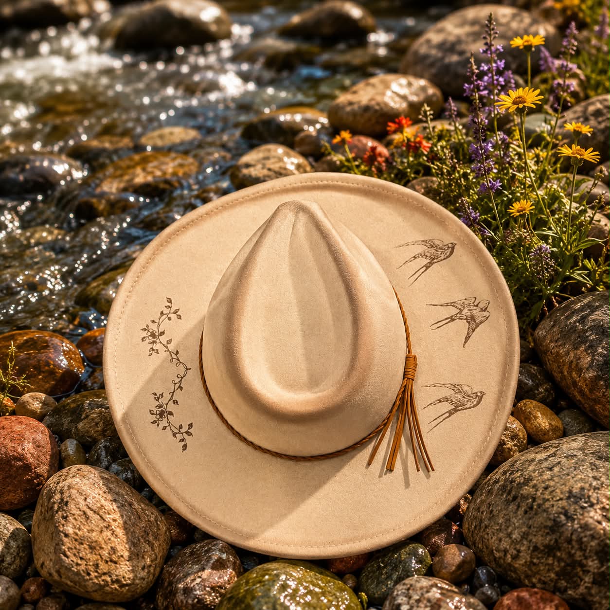 Engraved Cowgirl Hats
