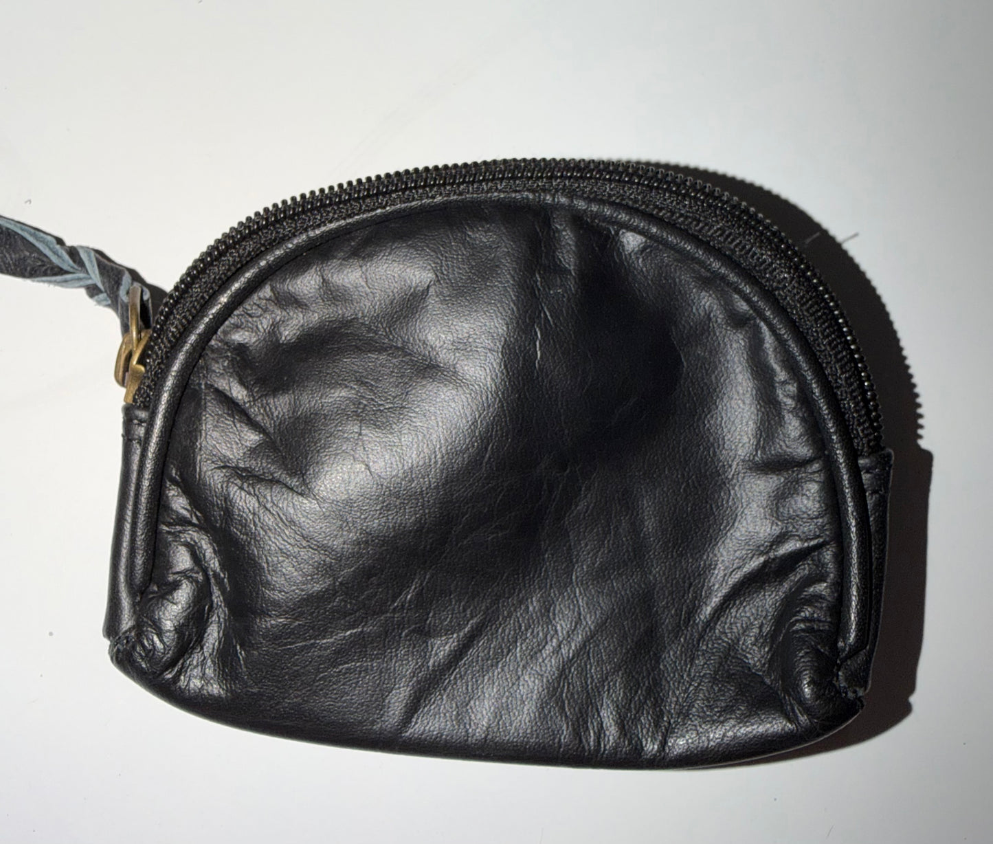 Cowhide coin bag