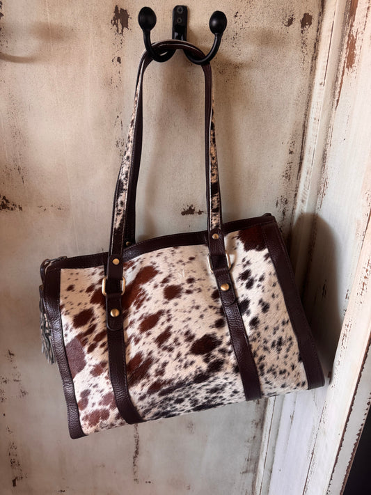 New cowhide tote bag