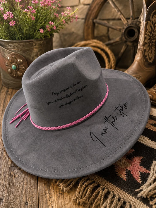 Engraved Cowgirl Hats