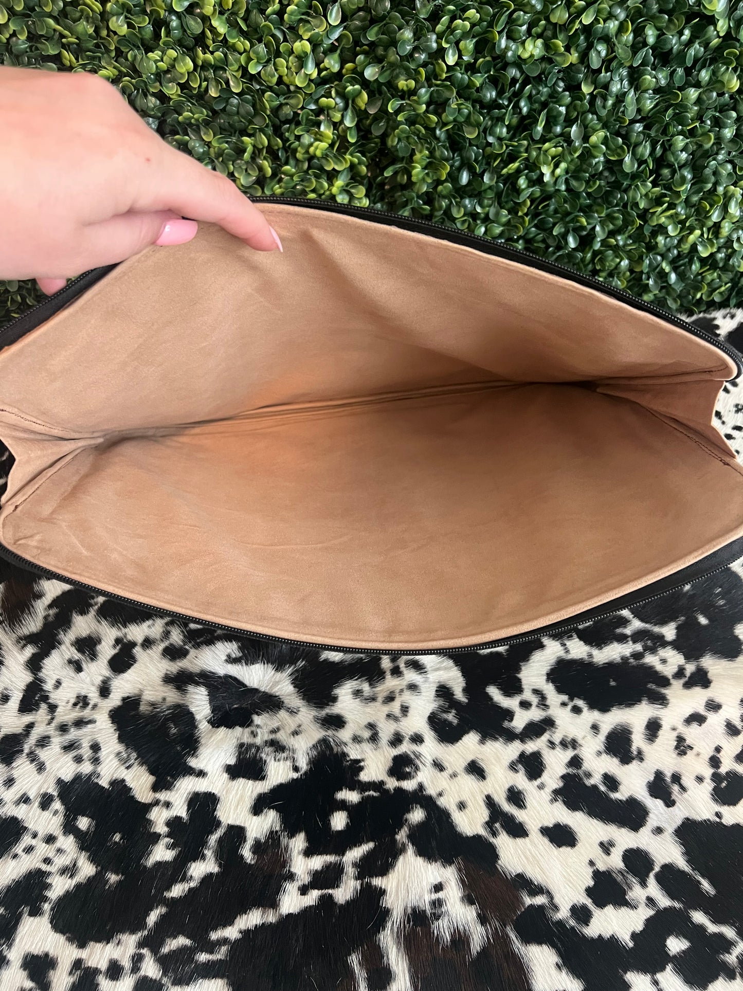 Hide computer bags