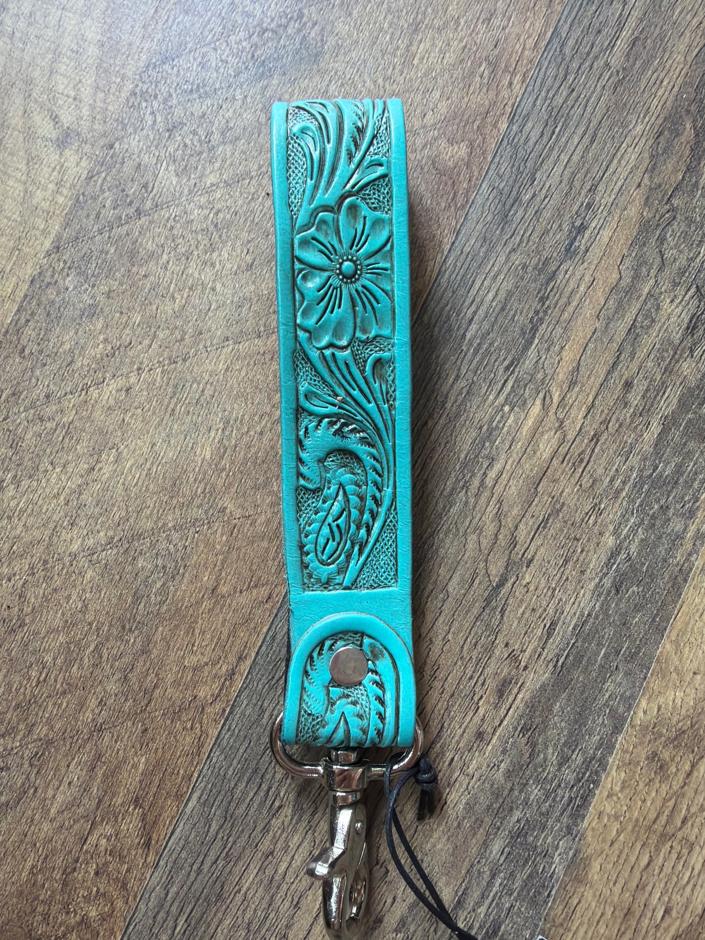 Leather keychains