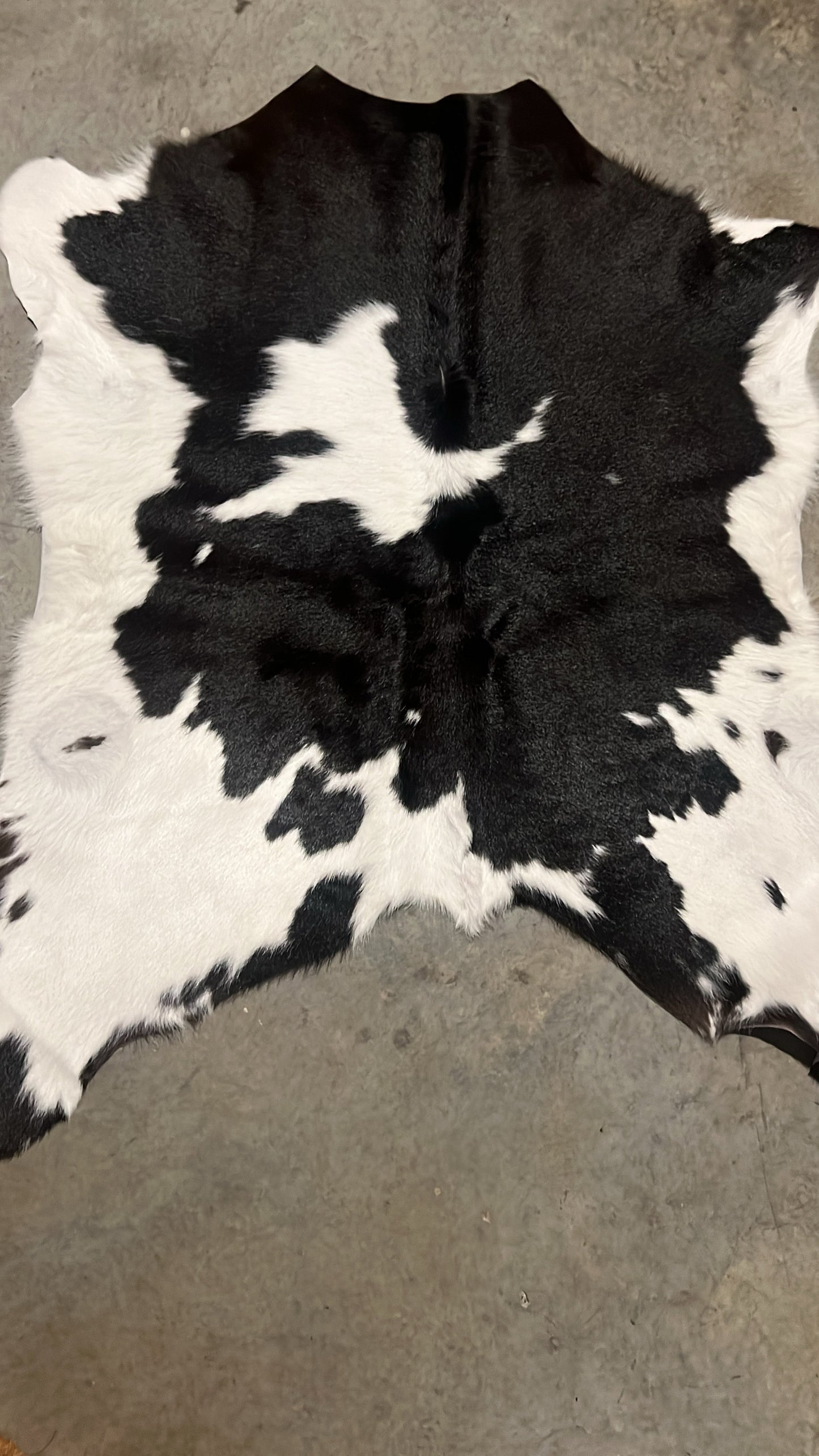 Cowhide rug