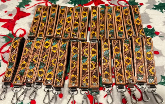 Sunflower key chains