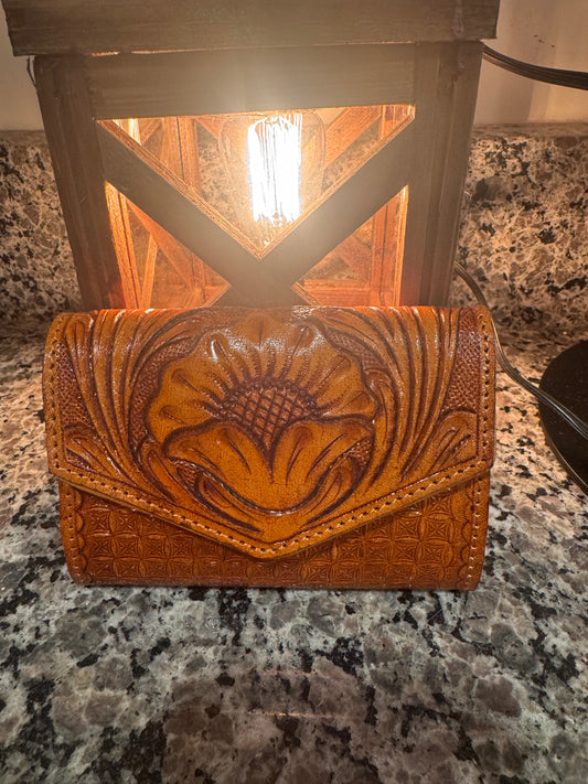 Beautiful leather card holder