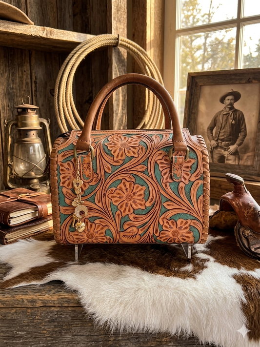 Teal speedy bag