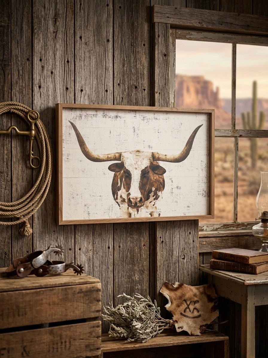 Cow wall decor