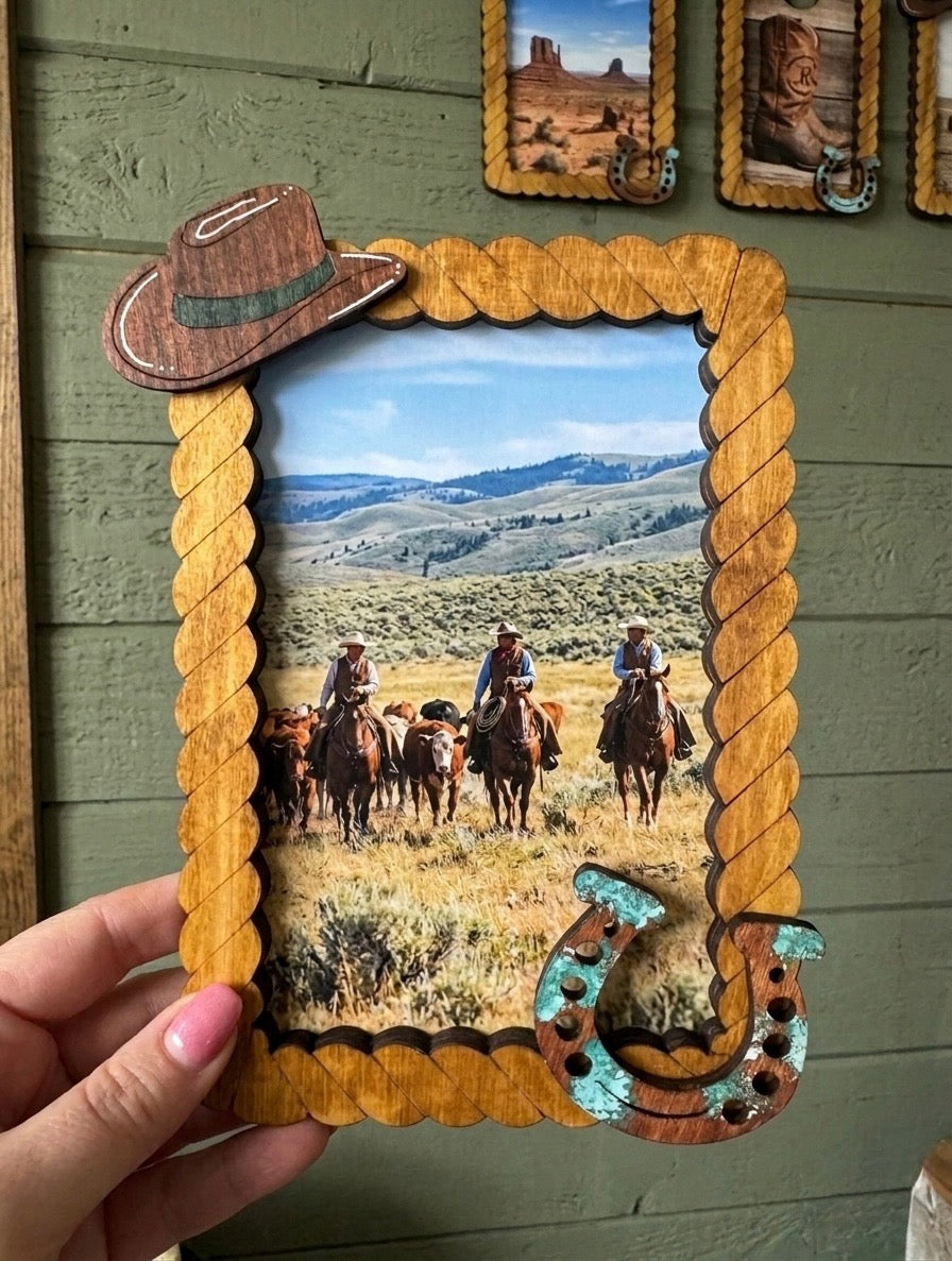 Custom made picture frame