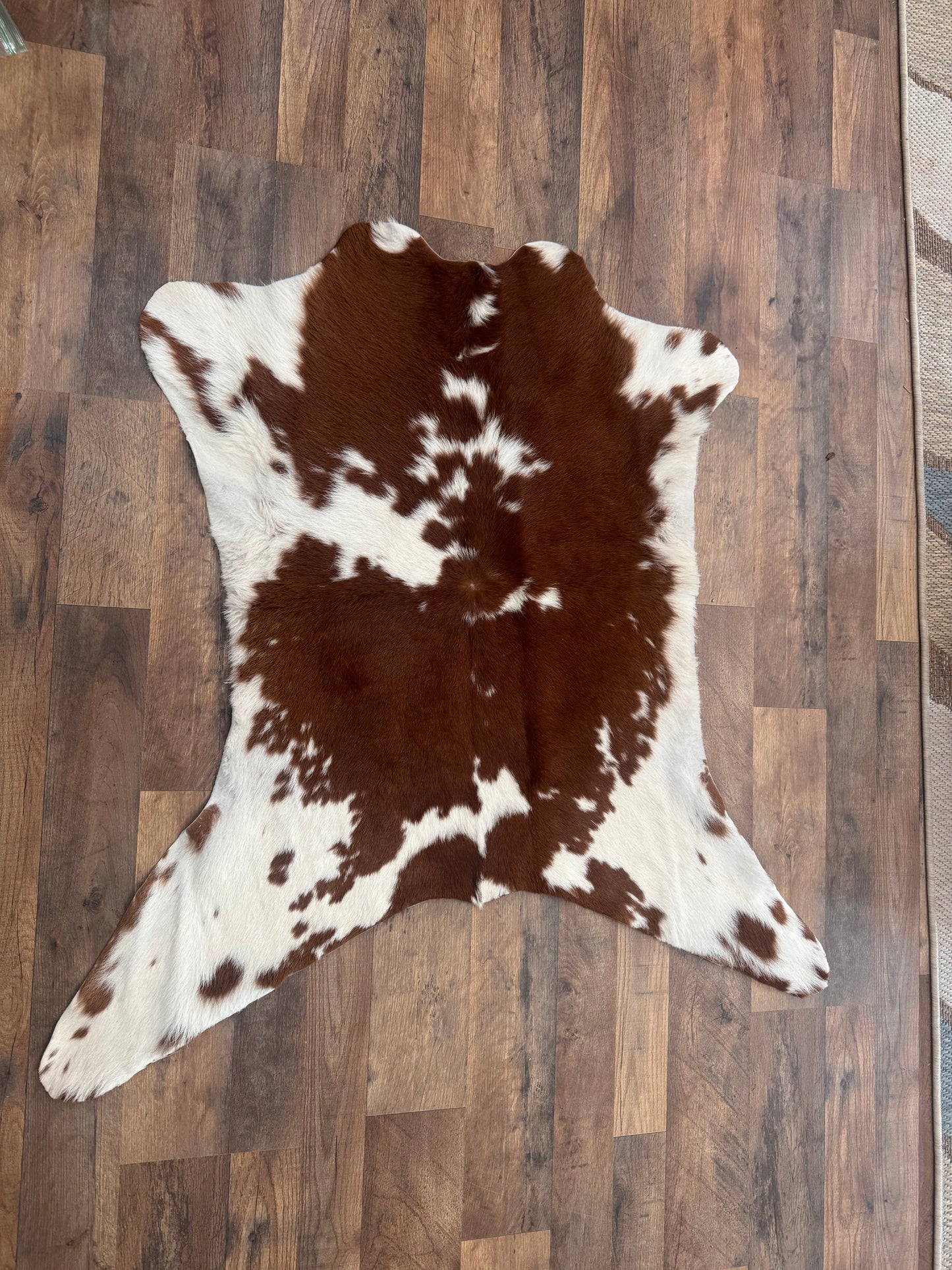 Cowhide rug